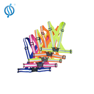 <span class=keywords><strong>Gilet</strong></span> de sécurité réfléchissant, réglable, pour la course à la nuit, la Construction, le cyclisme, la marche pour enfants, hommes et femmes - Product Image 5