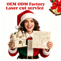 Service de découpe et gravure laser OEM ODM personnalisé pour le bois, le contreplaqué, les créations en MDF avec couleurs UV et conception personnalisée de puzzle 3D