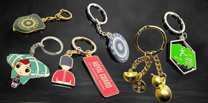 Wholesale Custom Metal Keychains with Car Logo Promotional Name Letter Keychain - Product Image 4