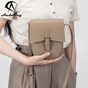 AndoBag Shoulder <b>Crossbody</b> Bags for Women Genuine Cow Leather Large Capacity <b>Phone</b> <b>Purse</b> Fashion Small Square Bag 2304 - Product Image 1