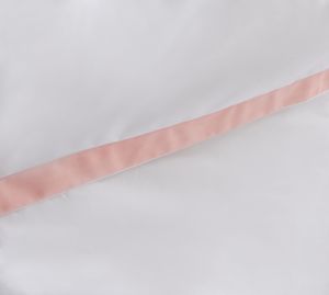 Juego de ropa de cama de hotel, juego de fundas de edredón 100% algodón, simple, fábrica profesional - Product Image 5