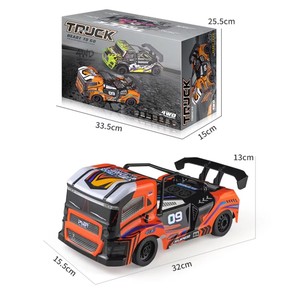 Chuyên gia cấp 2.4GHz tốc độ cao 1/16 điện 4WD RC xe tải Quái Vật 4x4 off-road sạc điều khiển từ xa gói Trailer đèn - Product Image 3