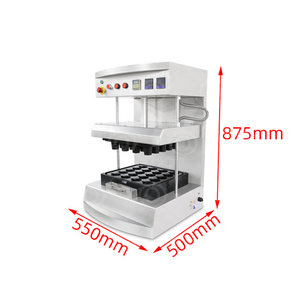 Macchina Automatica per <span class=keywords><strong>Waffle</strong></span> a Forma di Tazza di Caffè per Biscotti, Gelato, Tè al Latte con Cioccolato, Caffè e Formaggio - Product Image 6
