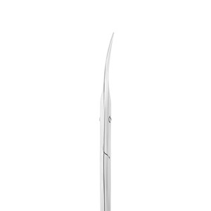 Ciseaux à cuticules multifonctionnels de qualité supérieure, en acier inoxydable courbé et tranchant, avec poignée ergonomique pour les soins des ongles, outils de manucure, pour droitiers - Product Image 2