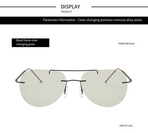 ขายส่งแว่นตากันแดดกีฬาโพลาไรซ์โฟโตโครมิกสําหรับผู้ชายผู้หญิงป้องกันรังสียูวีความปลอดภัยขี่จักรยานกลางแจ้งขับรถแว่นตาตกปลา - Product Image 6
