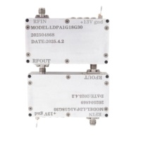 Amplificateur de puissance RF GaN personnalisé OEM à bas prix 1-18GHz 1W Module amplificateur pour communication sans fil, communication par satellite