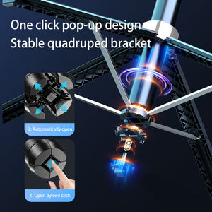 Rotatif Selfie Stick Lumière Caméra Téléphone Photographie Tête Stand Suivi Du Visage Télécommande Tré<span class=keywords><strong>pied</strong></span> Stand <span class=keywords><strong>pour</strong></span> <span class=keywords><strong>iPhone</strong></span> Sony - Product Image 4