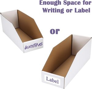 Tùy Chỉnh Thân Thiện Với Môi Mở-Top Các Tông Sóng Hiển Thị Hộp Giấy Bền Sách Bộ Phận Bộ Sưu Tập Thùng Tập Tin Lưu Trữ Hộp - Product Image 5