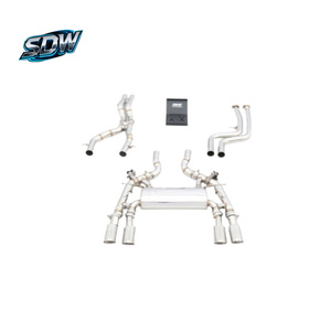 Sistema de tubo de escape Catback de titanio con sonido deportivo para BMW M2 M3 M4 M340i M440i <span class=keywords><strong>M850i</strong></span> <span class=keywords><strong>M8</strong></span> sistema de rendimiento de acero inoxidable - Product Image 4