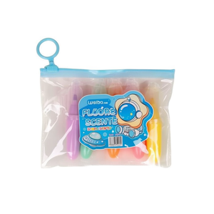 Wsiba Fluorescent Highlighters 6 Colors Normal Size Office School Markers Lamination Printing Round Tip - Product Image 1