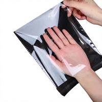 Sacs BOPP autocollants imprimés avec logo personnalisé, petits sacs en cellophane OPP pour l'emballage de produits de boulangerie, bougies, savons, biscuits, pain