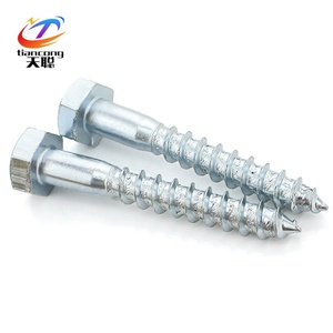 Vis à bois en acier, vis à tête hexagonale, vis à bois à tête fraisée - Product Image 2