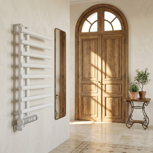 <span class=keywords><strong>Radiateur</strong></span> droit antibactérien blanc et noir pour <span class=keywords><strong>salle</strong></span> <span class=keywords><strong>de</strong></span> <span class=keywords><strong>bain</strong></span> 200W, style rotatif - Product Image 6