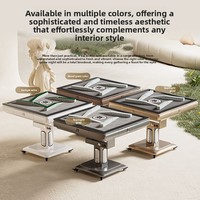 Cartes Sparrow transfrontalières (50 cartes ultra-minces, double pliage, silencieuses, modernes, minimalistes, pour machine de Mahjong à roulettes, entièrement fonctionnelles)