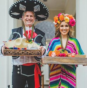 Cinco De Mayo <span class=keywords><strong>Fiesta</strong></span> colliers perle-fête d'anniversaire mexicaine faveurs fournitures décorations Luau Photo accessoires carnavals collier - Product Image 4