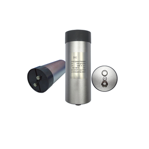 קבל תמיכה <span class=keywords><strong>DC</strong></span>-<span class=keywords><strong>DC</strong></span> עם מעטפת אלומיניום של Chunyuan, 1200V 470uF, עמידות גבוהה לזרם, לאחסון אנרגיה וסינון גלילי. - Product Image 1