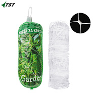 PP plastique plante escalade treillis maille fleurs melon fruits luffa gourde amère raisin lentilles haricots passion vigne filet de soutien