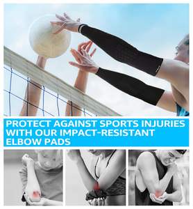 透气护肘套和护臂垫 专业健身保护 举重 男女通用 成人儿童 魔术贴闭合 - Product Image 4