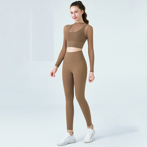 Pantalones de Yoga para Mujer, Efecto Segunda Piel, Alta Elasticidad, Cintura Alta, Levanta Glúteos, Leggings Deportivos, Pantalones de Yoga para Ejercicio - Product Image 5
