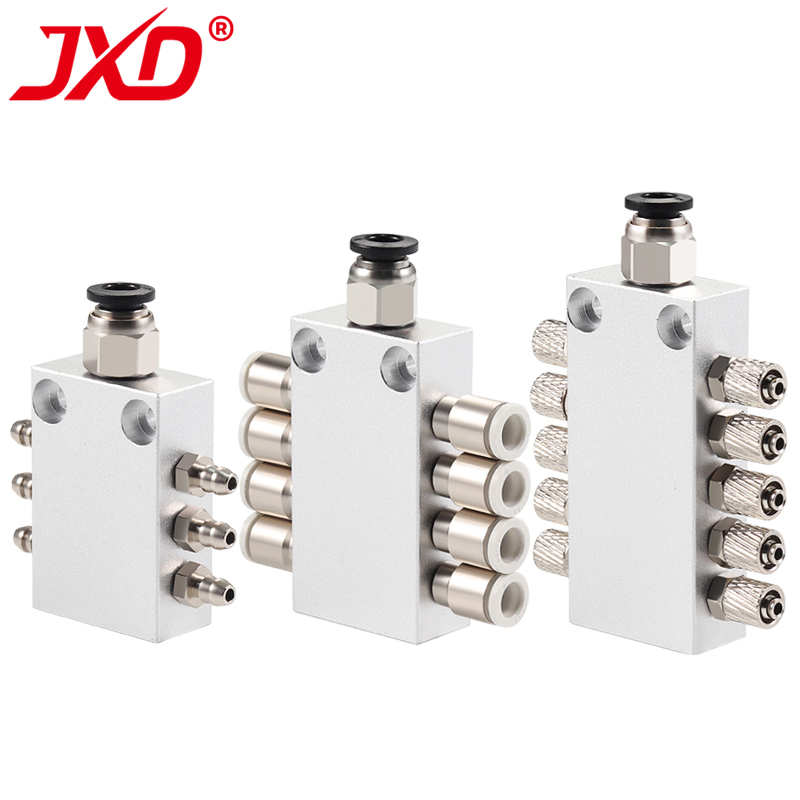 Pneumatic Air Flow Divider and Exhaust