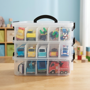 Plafarm Miniliving Juego de Divisores de Cajones Ajustables, Modular y Apilable, Material Resistente, Almacenamiento Moderno y Minimalista - Product Image 2