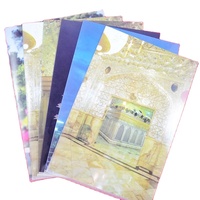 Dossier en PP écologique personnalisé, design couleur, logo GIFTWAY, modèle GIFTWAY-PF, style moderne, format A4, pour cadeaux de bienvenue