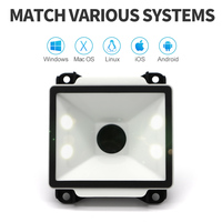 Xincode-Módulo de escáner de código de barras para quiosco, lector de código de barras, 2d, arduino, montaje en pared, qr integrado, módulo de lector, RS232, TTL