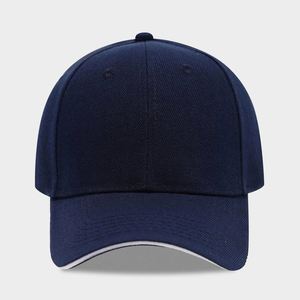 Arrival Custom Logo Outdoor Solid Color Sandwich Baseball Cap High Quality Outdoor Sunscreen Sports Trucker <b>Hat</b> - Product Image 4