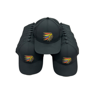 Casquette de baseball personnalisée OEM à 5 panneaux, logo découpé au laser, imperméable, fabrication en usine