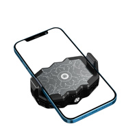 2023 offres spéciales bureau créatif téléphone portable refroidisseur plat universel métal diffusion en direct stands