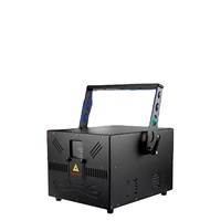 Projecteur laser DJ RVB DMX512 3W-10W pour animation de scène de mariage, faisceau lumineux couleur, en alliage d'aluminium, pour KTV, piste de danse et éclairage de parc à thème