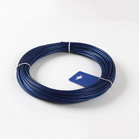 Corde à linge en fil d'acier recouvert de PVC, corde de séchage résistante aux intempéries pour balcon, cour, intérieur et extérieur