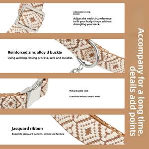 Correa de Nailon Resistente <span class=keywords><strong>para</strong></span> Mascotas, Collar y Correa <span class=keywords><strong>para</strong></span> Perros Medianos y Grandes, Accesorios <span class=keywords><strong>para</strong></span> Paseos Diarios y Correr - Product Image 6