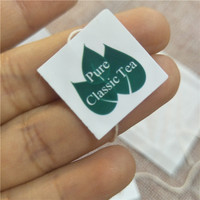 Sachets de thé vides en papier avec ficelle, pièces, biodégradables, filtre à café personnalisé