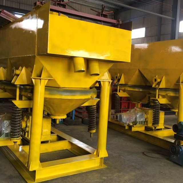 Rock Alluvial Gold Mine Sawtooth Wave Jig With High Recovery Rate 2.2kw Jigging Machine