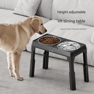 Supports de gamelles surélevées pour chiens de grande race, en acier inoxydable, pour chiens de grande/moyenne taille, pour aliments et eau - Product Image 3