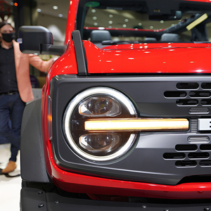 Lámparas delanteras de coche para <span class=keywords><strong>Ford</strong></span> <span class=keywords><strong>Bronco</strong></span> 2021-2024 LED Auto faros montaje actualización alta calidad 2 proyector lente accesorios de coche - Product Image 3