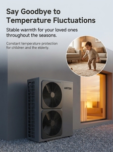 ปั๊มความร้อน EVI R290 ขนาด 15KW-30kW สำหรับทำความร้อน ทำความเย็น และน้ำร้อนใช้งานภายนอกอาคาร เหมาะสำหรับโรงแรม ใช้พลังงานจากอากาศ  ประหยัดพลังงาน  มีหลายรุ่นให้เลือก - Product Image 5