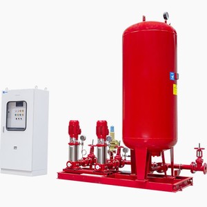 Equipo de Abastecimiento de Agua con Estabilizador de Presión para Bomberos, Panel de Control de Bomba Centrífuga de Acero al Carbono - Product Image 1