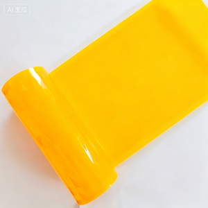 透明软质PVC条形门帘卷，标准户外隔离帘，样品直接寄送 - Product Image 1