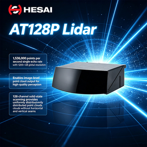 Sensor LiDAR Híbrido de Estado Sólido VCSEL de 128 Canales Hesai AT128 120 °   Sensor para Vehículos de Conducción Autónoma ADAS con Alcance de Visión de 200 m y 1.5 Millones de Puntos por Segundo - Product Image 4