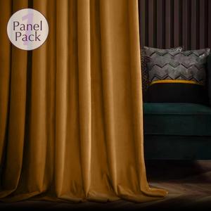 Bindi tenda all'ingrosso per finestra termica isolato <span class=keywords><strong>oro</strong></span> <span class=keywords><strong>marrone</strong></span> velluto <span class=keywords><strong>tende</strong></span> oscuranti di lusso - Product Image 6