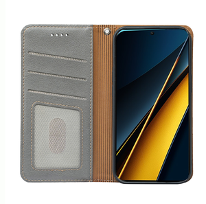 Folio Flip Purse Funda de cuero móvil para <span class=keywords><strong>Xiaomi</strong></span> <span class=keywords><strong>Qin</strong></span> <span class=keywords><strong>F22</strong></span> F21 <span class=keywords><strong>Pro</strong></span> <span class=keywords><strong>Qin</strong></span> 1 magnético Rfid bloqueo tarjetero funda de teléfono - Product Image 4