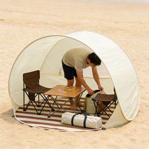 Tenda Compatta Pop-up per Viaggiatori Solitari con Montaggio Automatico e Impronta Minima nei Campeggi - Product Image 2