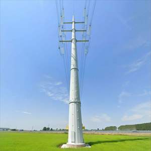 Tour de transmission d'énergie galvanisée avec plans structurels, liste des matériaux, manuel d'installation et certificats de qualité - Product Image 4