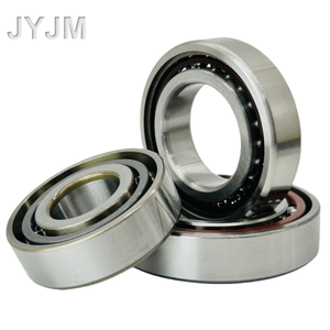 Roulement à <span class=keywords><strong>billes</strong></span> à contact angulaire simple rangée JYJM 7419 GAM avec cage en laiton, type ouvert, pour boîte de vitesses de machines industrielles - Product Image 2