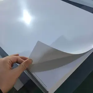 Baikuan prezzo di fabbrica PMMA plastica rigida bianco Pvc foglio di laminazione per la stampa