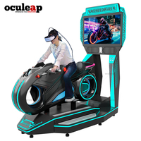 Simulateur de course VR 2027 personnalisable, arène de moto 9D, simulateur de conduite de montagnes russes 3D, machine de jeu d'arcade