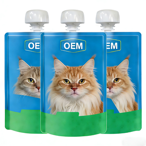 Fournisseur OEM/ODM de nourriture pour animaux de compagnie - Meilleures ventes - Friandises personnalisées pour chiens et chats 100g - Sauce <span class=keywords><strong>Gulu</strong></span> - Nourriture humide avec viande biologique et riche en protéines - Product Image 4