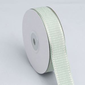 Ruban tissé à double face de qualité supérieure, largeur personnalisée 2,5 cm, motif écossais, pour bordures de manches de chemisier et décorations de revers, 10 yards/rouleau - Product Image 6